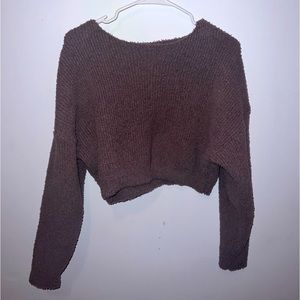 Cropped sweater
